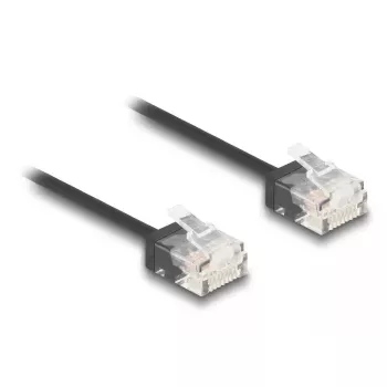 Tinklo kabelis DeLOCK RJ45 Cat.6 UTP 5m juodas