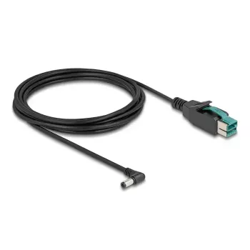 DeLOCK PoweredUSB laidas, USB (12 V) – DC 5,5 x 2,1 mm, kampinis, 3 m