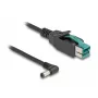 DeLOCK PoweredUSB laidas, USB (12 V) – DC 5,5 x 2,1 mm, kampinis, 3 m