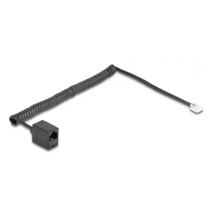 DeLOCK telefono kabelis 2 m Juodas RJ-11 RJ-45 88721