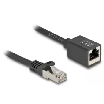 Tinklo kabelis DeLOCK 90318 RJ-45 Cat6a 5 m Juodas