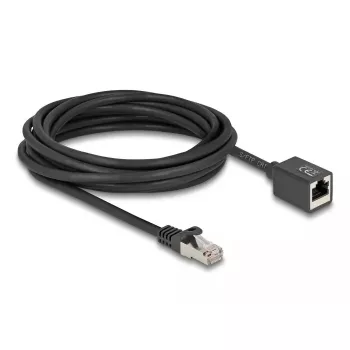 Tinklo kabelis DeLOCK 90318 RJ-45 Cat6a 5 m Juodas