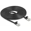 Tinklo kabelis DeLOCK 81168 RJ-45 Cat6a 7,5 m juodas