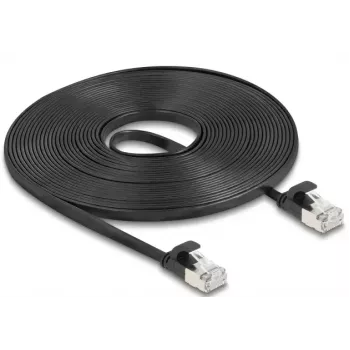 Tinklo kabelis DeLOCK 81168 RJ-45 Cat6a 7,5 m juodas