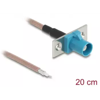 Koaksialinis kabelis DELOCK 90726 RG-316/U 0,2 m su FAKRA Z jungtimi