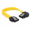 SATA kabelis DeLOCK 83957 0,1 m 7 kontaktų juodas geltonas