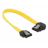 SATA laidas DeLOCK 83958 0,2 m SATA 7 kontaktų Juoda Geltona