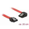 SATA kabelis DeLOCK 83962 0,2 m SATA 7-pin raudonas