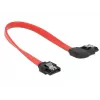 SATA laidas DeLOCK 83967 0.2 m SATA 7 kontaktų juodas raudonas