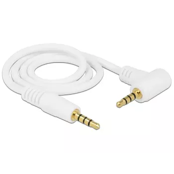 Audio kabelis DeLOCK 84736 0,5 m 3,5 mm baltas