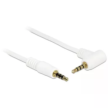Audio kabelis DeLOCK 84736 0,5 m 3,5 mm baltas
