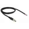 Maitinimo kabelis DeLOCK 89907 Juodas 0,95 m