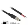 Maitinimo kabelis DeLOCK 89907 Juodas 0,95 m