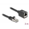 Tinklo kabelis DeLOCK 90317 RJ-45 Cat6a 3 m Juodas