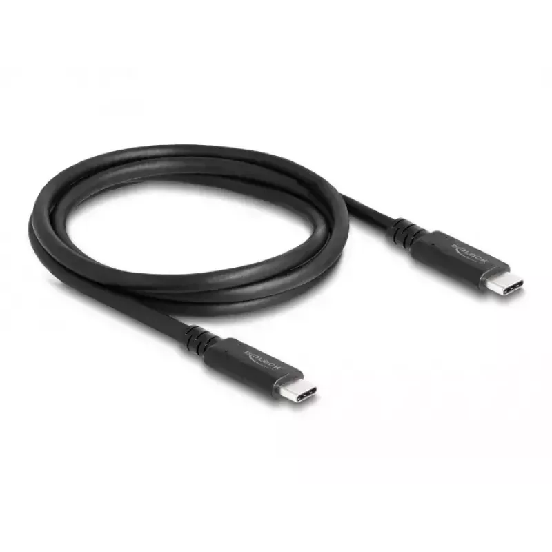 DeLOCK USB4 40 Gbps bendraašis kabelis 1,2 m USB PD 3.1 240 W