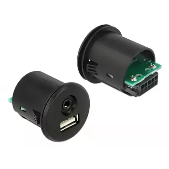 USB kabelis DeLOCK 85718 1.5m USB A juodas