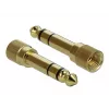Garso laidas 3,5 mm DeLOCK 85786 2 m juodas pilkas