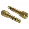 Garso ilginimo laidas DELOCK 85834 — 3,5 mm kištukas į 3,5 mm lizdą, paauksuoti kontaktai, 5 m, juodas