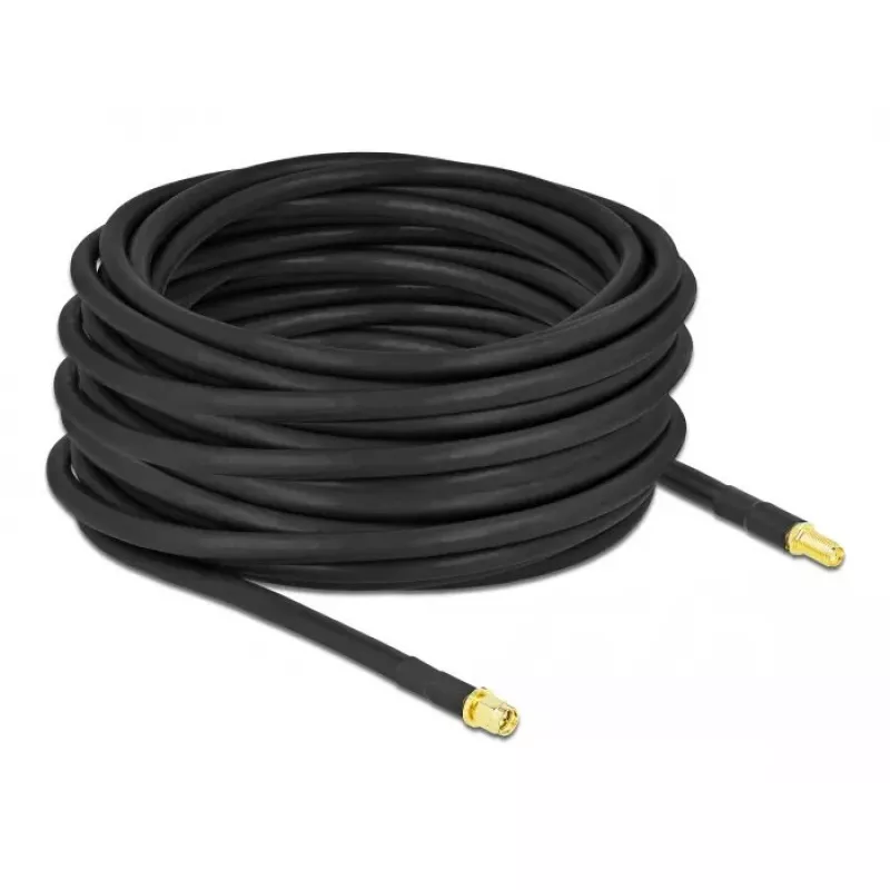 Antenos kabelis DeLOCK SMA kištukas į SMA lizdą LMR/CFD300 15 m