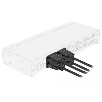 Serijinis kabelis DeLOCK 87785 juodas 2 m DB-9