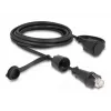 DeLOCK tinklo laidas RJ45 kištukas į RJ45 kištuką Cat.6 STP 3 m IP68 atsparus vandeniui