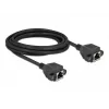 Tinklo ilginamasis kabelis DeLOCK Cat.6A 3m juodas