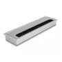 Kabelių įvadas DELOCK 66862 stalui, sidabrinis, 80×280×28 mm