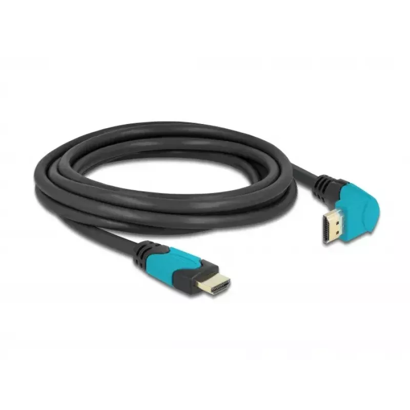 HDMI laidas DeLOCK 86993 3 m HDMI Type A Standard juoda mėlyna