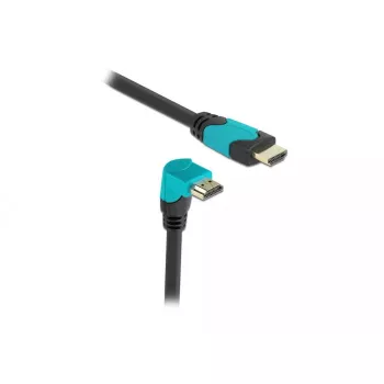 HDMI laidas DeLOCK 86993 3 m HDMI Type A Standard juoda mėlyna