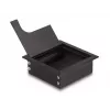 Laido lovelis DELOCK 66855 stalui, juodas, 80×80×28 mm, 1 vnt.