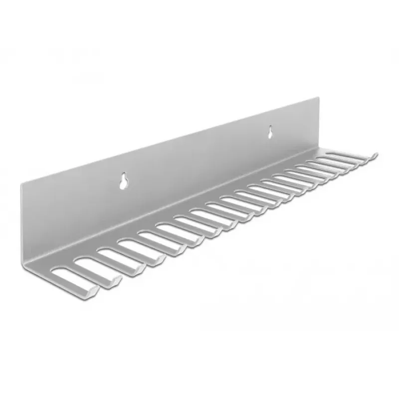 Kabelių laikiklis DeLOCK 318 x 65 mm montavimas ant sienos pilka