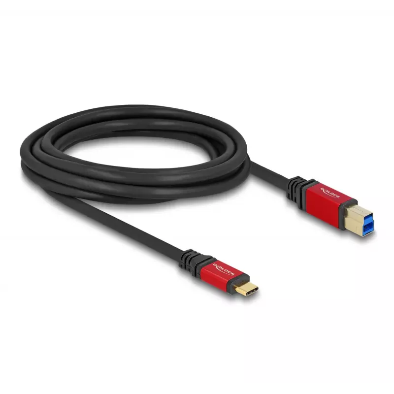 DeLOCK USB laidas USB-C (vyriška) į USB-B (vyriška) 3 m 5 Gbps
