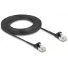 Tinklo kabelis DeLOCK 81166 RJ-45 Cat6a 3 m Juodas