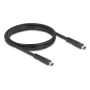 DeLOCK DisplayPort laidas 1,5 m Mini DisplayPort juodas 81177