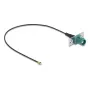 Koaksialinis kabelis DELOCK 90732 — FAKRA E į I-PEX MHF1, 0,2 m, 1,13 mm, juoda / turkio