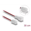 Aušinimo sistemos kabelio ilgintuvas DELOCK 90869 — PVC, 1,3 mm skersmuo, juoda/raudona/balta