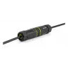 DELOCK RJ45 lizdo į RJ45 lizdą jungties adapteris su M23 sriegiu, skirtas Cat.6a/Cat.7, IP68, juodas