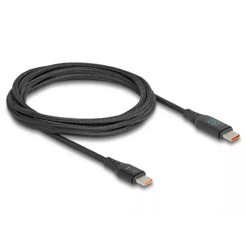 DeLOCK USB 2.0 greito įkrovimo laidas USB Type-C kištukas į kištuką 1,20 m 140 W