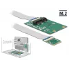 Sąsajos plokštė DeLOCK 62848 vidinė M.2 Mini PCI Express