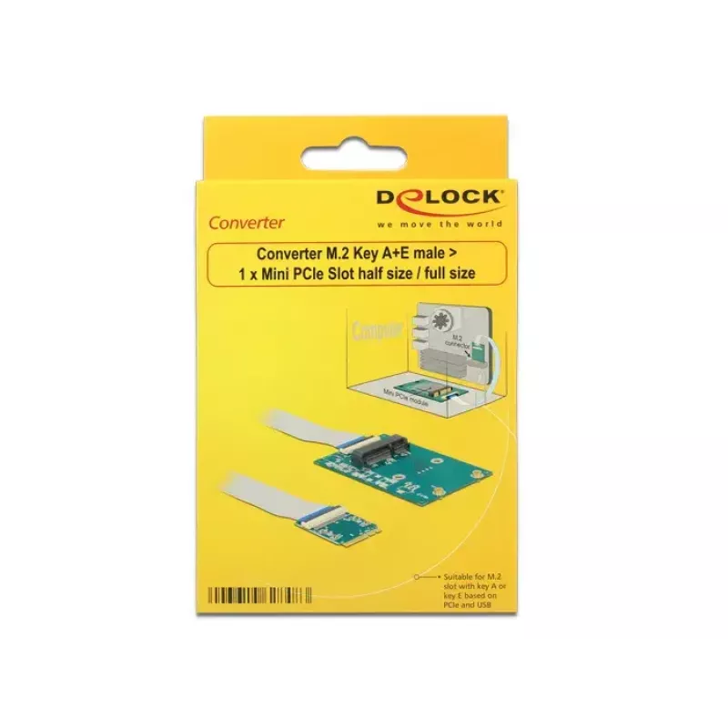Sąsajos plokštė DeLOCK 62848 vidinė M.2 Mini PCI Express