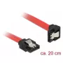 SATA laidas DeLOCK 83977 0,2 m juodas raudonas