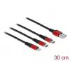 USB įkrovimo laidas 3 viename DeLOCK 86708