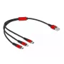 USB įkrovimo laidas 3 viename DeLOCK 86708