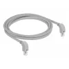 Tinklo kabelis DeLOCK 85869 Pilkas 2m Cat6 S/FTP