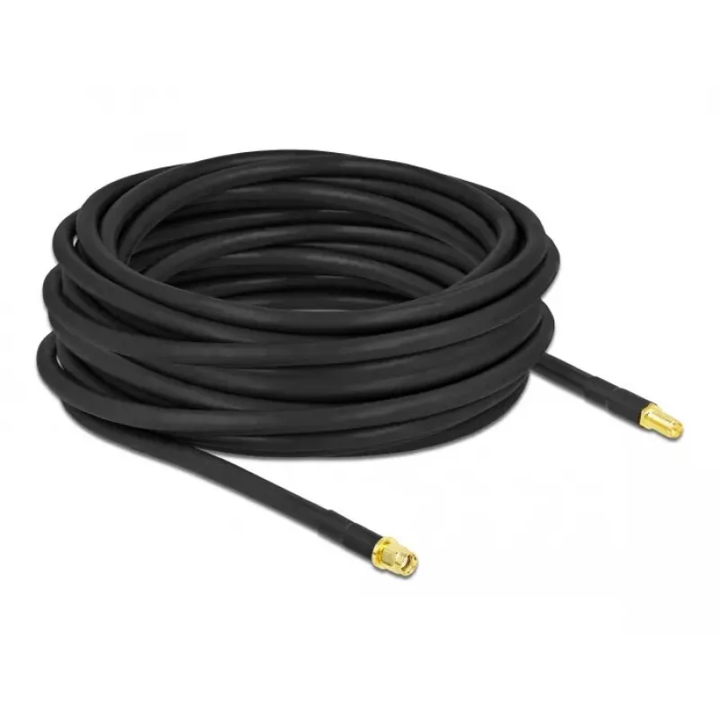 Antenos kabelis RP-SMA kištukas į RP-SMA lizdą DeLOCK 90446