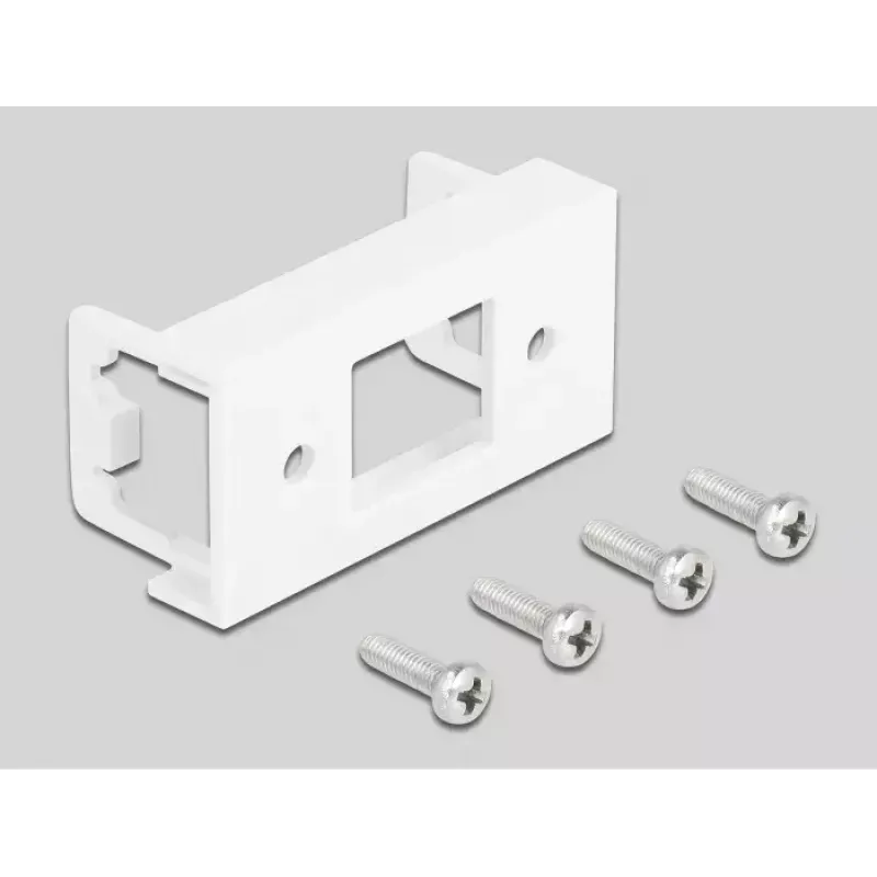 DeLOCK tinklo ilginimo kabelis Cat.6A 50 cm S/FTP RJ45 juodas