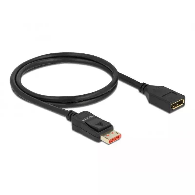 DisplayPort ilginamasis laidas DeLOCK 8K 60 Hz 1 m