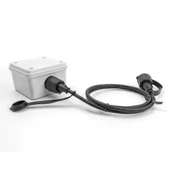 DeLOCK tinklo kabelis RJ45 kištukas – RJ45 kištukas Cat.6 STP 1 m IP68 juodas