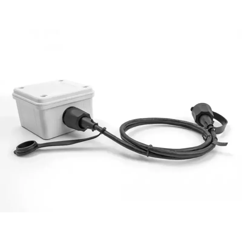 DeLOCK tinklo kabelis RJ45 kištukas – RJ45 kištukas Cat.6 STP 1 m IP68 juodas