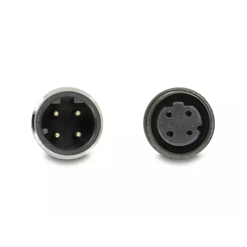 Tinklo kabelis DeLOCK M12 kabelis D-coded 4 pin male to female Cat5e 2 m juodas